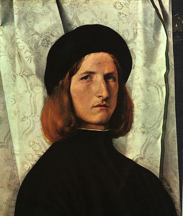 Portrait of a Young Man   cc, Lorenzo Lotto